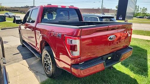 Rapid Red Metallic Tinted Clearcoat 2022 Ford F-150 Lariat