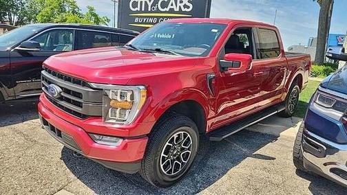 Rapid Red Metallic Tinted Clearcoat 2022 Ford F-150 Lariat