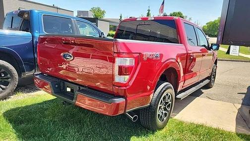 Rapid Red Metallic Tinted Clearcoat 2022 Ford F-150 Lariat