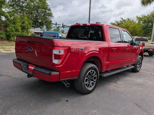 Rapid Red Metallic Tinted Clearcoat 2022 Ford F-150 Lariat