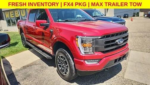 Rapid Red Metallic Tinted Clearcoat 2022 Ford F-150 Lariat