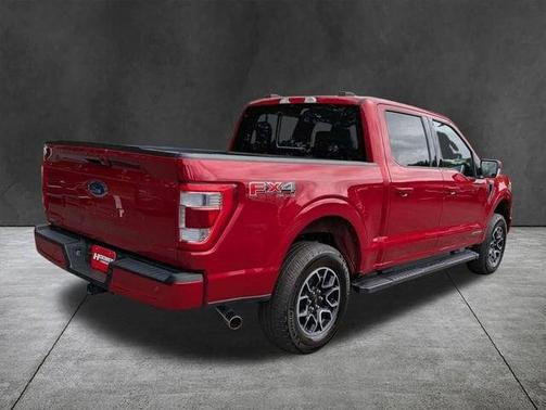 Rapid Red Metallic Tinted Clearcoat 2022 Ford F-150 Lariat