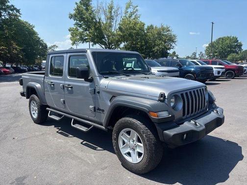 Billet Silver Metallic Clearcoat 2020 Jeep Gladiator Sport