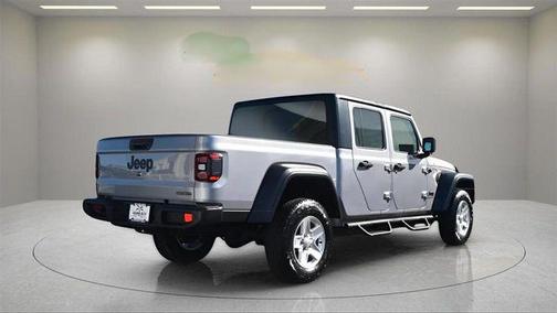 Billet Silver Metallic Clearcoat 2020 Jeep Gladiator Sport
