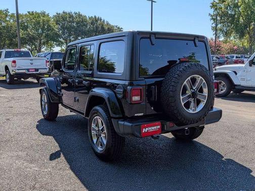 Black Clearcoat 2018 Jeep Wrangler Unlimited Sahara