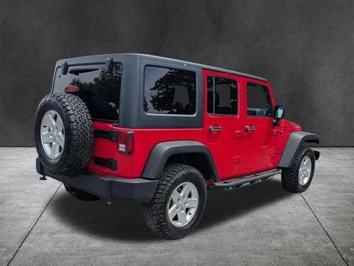 Firecracker Red Clearcoat 2017 Jeep Wrangler Unlimited Sport
