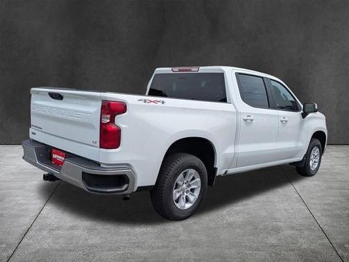 Summit White 2025 Chevrolet Silverado 1500 LT