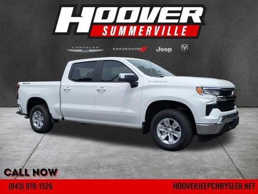 Summit White 2025 Chevrolet Silverado 1500 LT