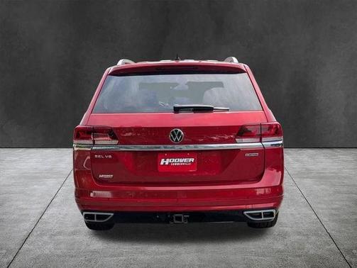 Aurora Red Metallic 2021 Volkswagen Atlas 3.6 V6 SEL Premium R-Line