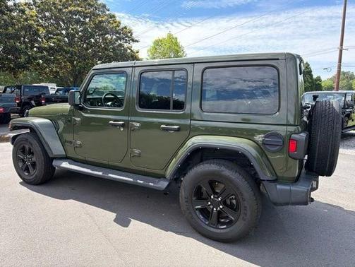 Sarge Green Clearcoat 2021 Jeep Wrangler Unlimited Sahara Altitude