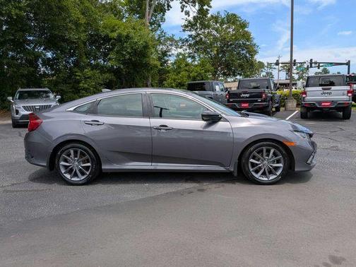 Modern Steel Metallic 2021 Honda Civic EX