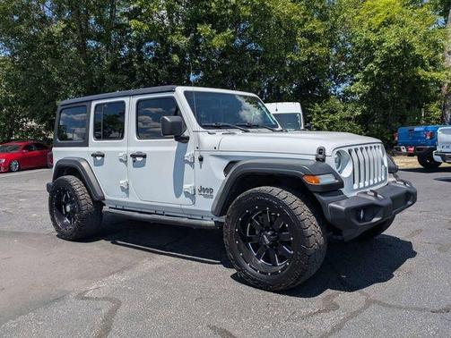 Bright White Clearcoat 2021 Jeep Wrangler Unlimited Sport