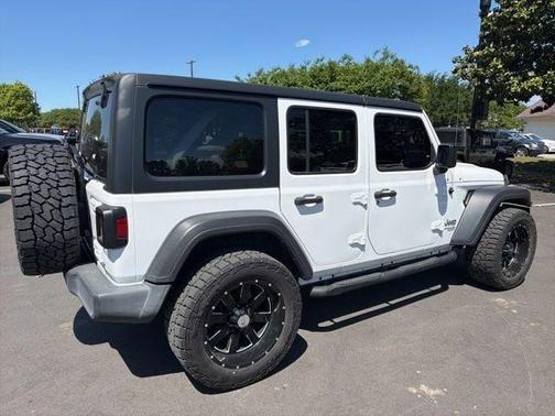 Bright White Clearcoat 2021 Jeep Wrangler Unlimited Sport