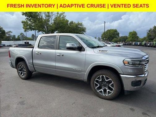 Billet Silver Metallic Clearcoat 2025 RAM 1500 Laramie