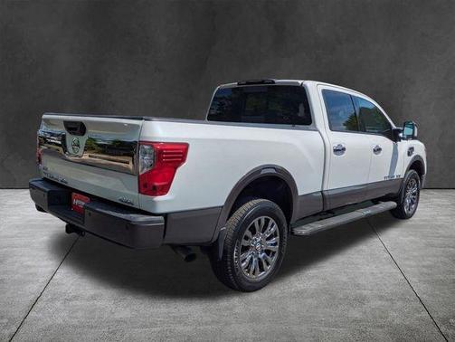White 2019 Nissan Titan XD Platinum Reserve