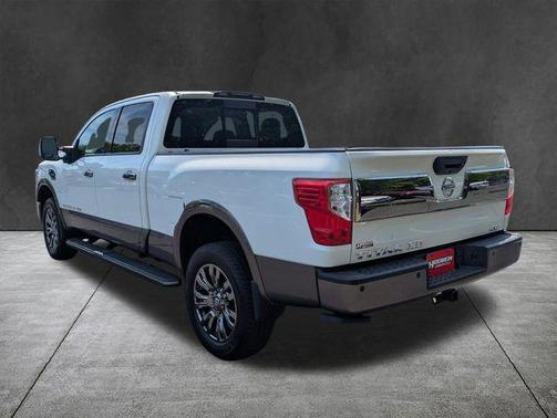 White 2019 Nissan Titan XD Platinum Reserve