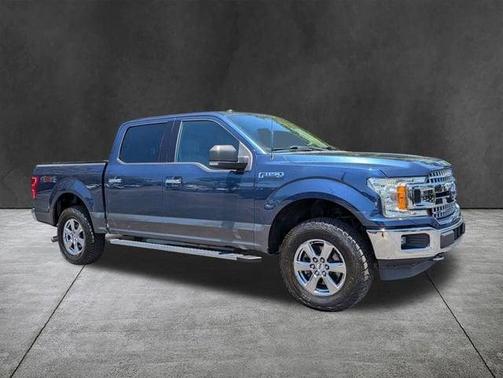 Lightning Blue 2018 Ford F-150 XLT