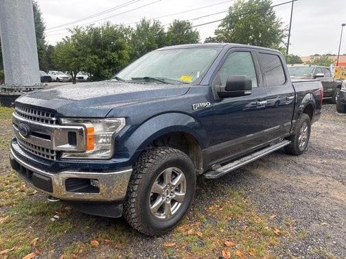 Lightning Blue 2018 Ford F-150 XLT