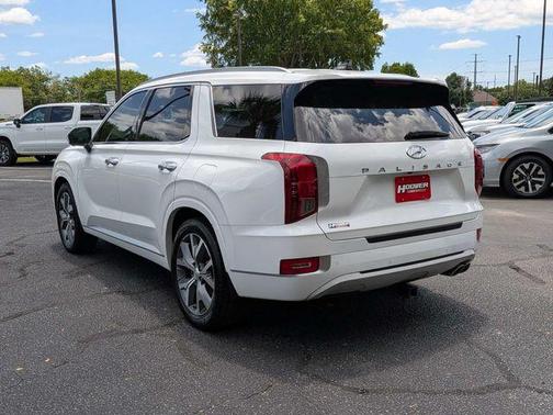 Hyper White 2021 Hyundai PALISADE Limited