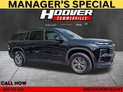 Mosaic Black Metallic 2025 Chevrolet Traverse LT