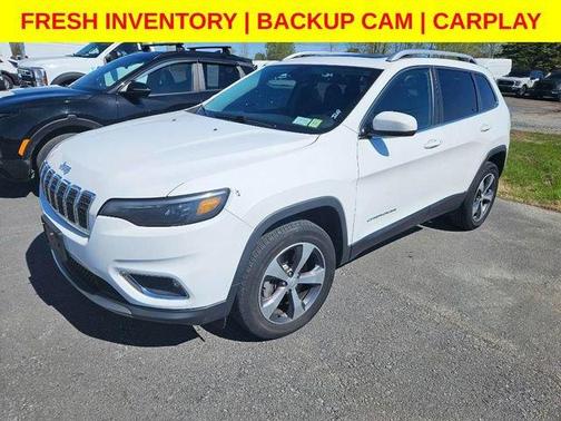 Bright White Clearcoat 2019 Jeep Cherokee Limited