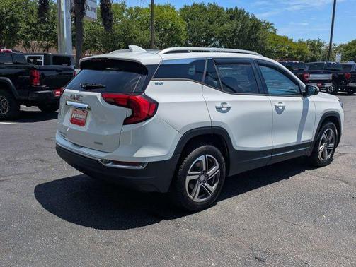Summit White 2018 GMC Terrain SLT