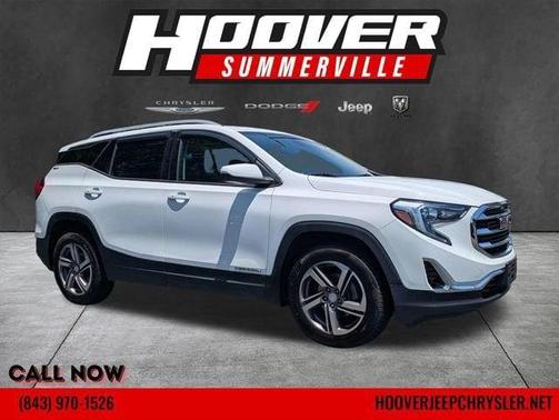 Summit White 2018 GMC Terrain SLT