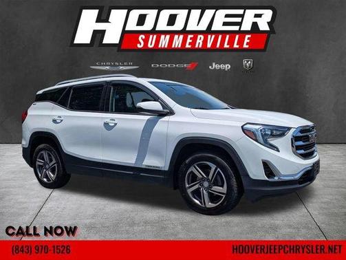 Summit White 2018 GMC Terrain SLT