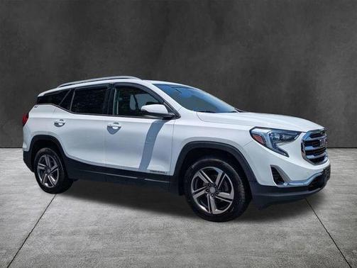 Summit White 2018 GMC Terrain SLT