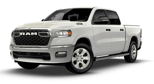 Bright White Clearcoat 2026 RAM 1500 Big Horn