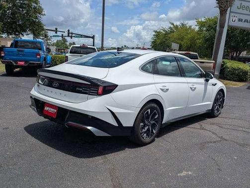 White 2025 Hyundai SONATA SEL