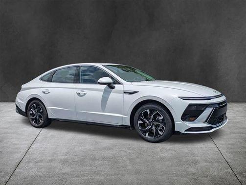 White 2025 Hyundai SONATA SEL