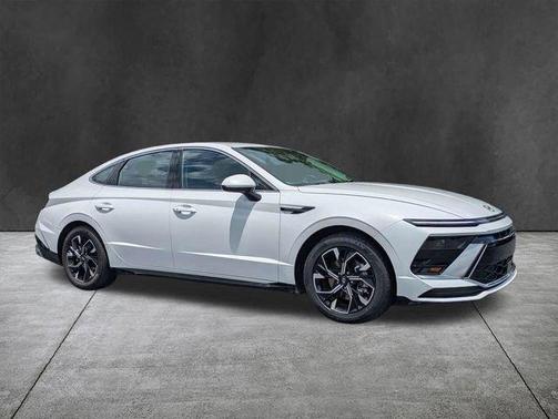 White 2025 Hyundai SONATA SEL
