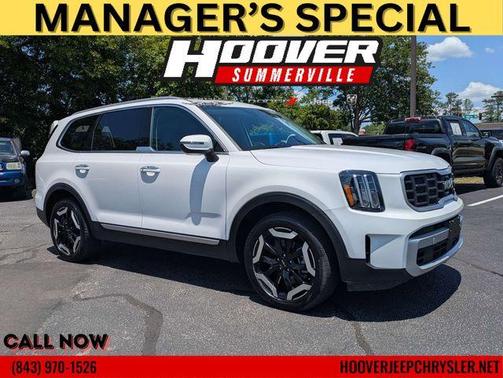 Glacial White Pearl 2025 Kia Telluride S