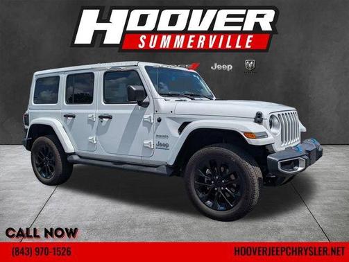 Bright White Clearcoat 2023 Jeep Wrangler 4xe Sahara