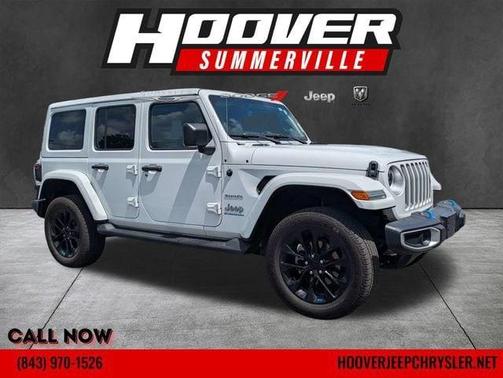 Bright White Clearcoat 2023 Jeep Wrangler 4xe Sahara