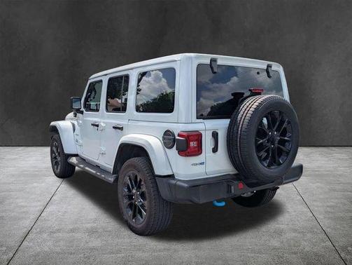 Bright White Clearcoat 2023 Jeep Wrangler 4xe Sahara