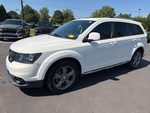 Vice White 2017 Dodge Journey Crossroad