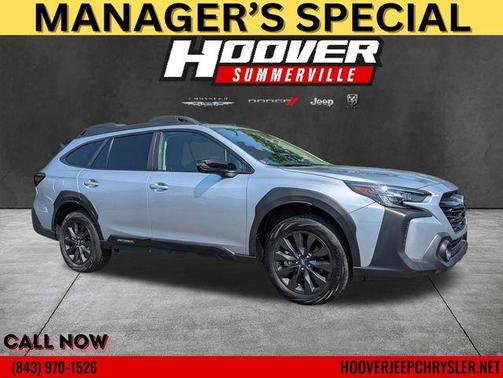 Ice Silver Metallic 2025 Subaru Outback Onyx Edition