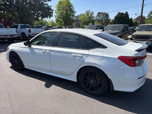 Platinum White Pearl 2024 Honda Civic Si Base