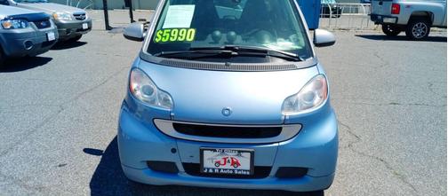 Light Blue Metallic 2012 smart ForTwo passion