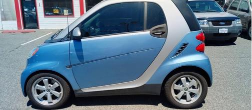 Light Blue Metallic 2012 smart ForTwo passion