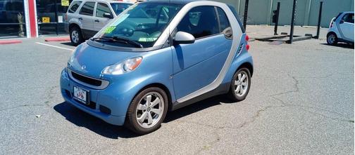 Light Blue Metallic 2012 smart ForTwo passion