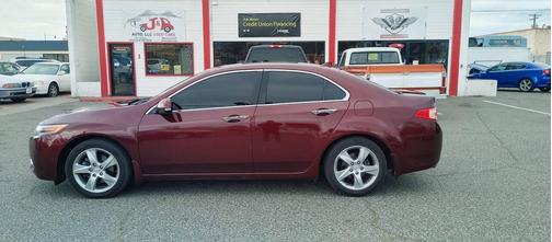 Burgundy 2012 Acura TSX Technology