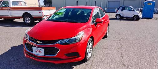Red 2017 Chevrolet Cruze LT