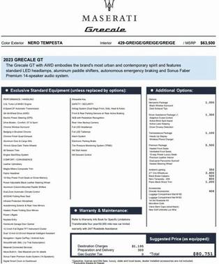 2023 Maserati Grecale GT