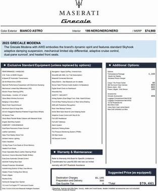 2023 Maserati Grecale MODENA