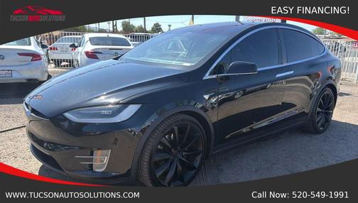 Black 2018 Tesla Model X 75D