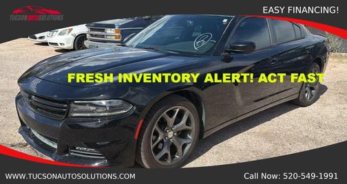 Pitch Black 2015 Dodge Charger SXT