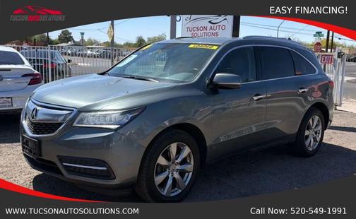 Grey 2014 Acura MDX 3.5L